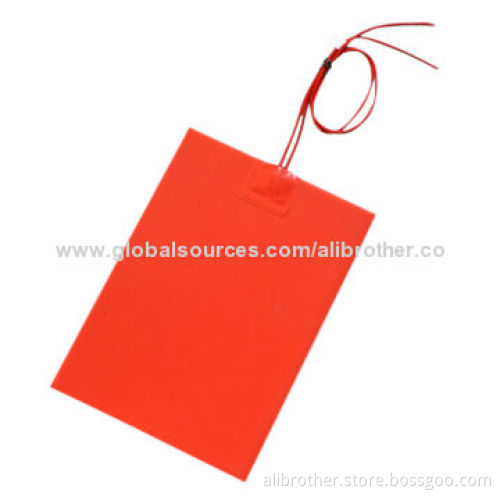 Silicone Heater Bed, 12V, 200*300mm with Adhesive and 100K Thermistor